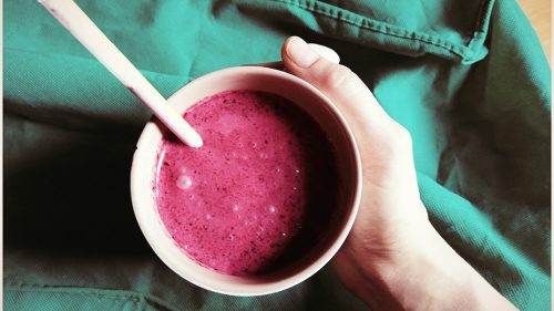 Smoothie bowl portátil