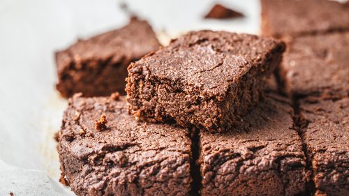 Brownie de batata-doce
