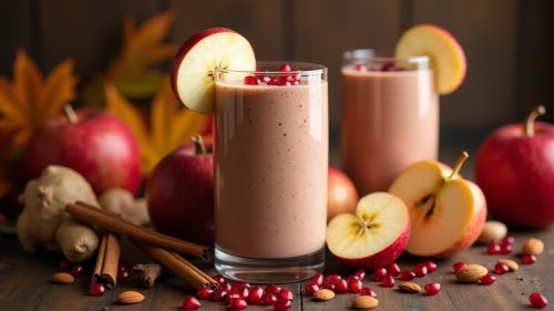 Smoothie reconfortante de outono