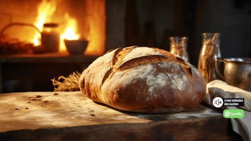Receita de pão caseiro de fermentação natural: o prazer de fazer seu próprio pão