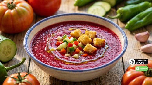 Gaspacho: a sopa fria que refresca a Andaluzia e a história de um prato de verão