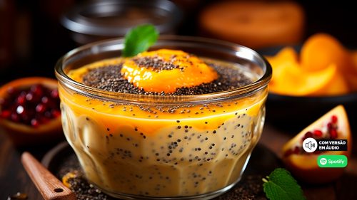 Mousse de maracujá com chia: quatro ingredientes e a história do nome fruta da paixão